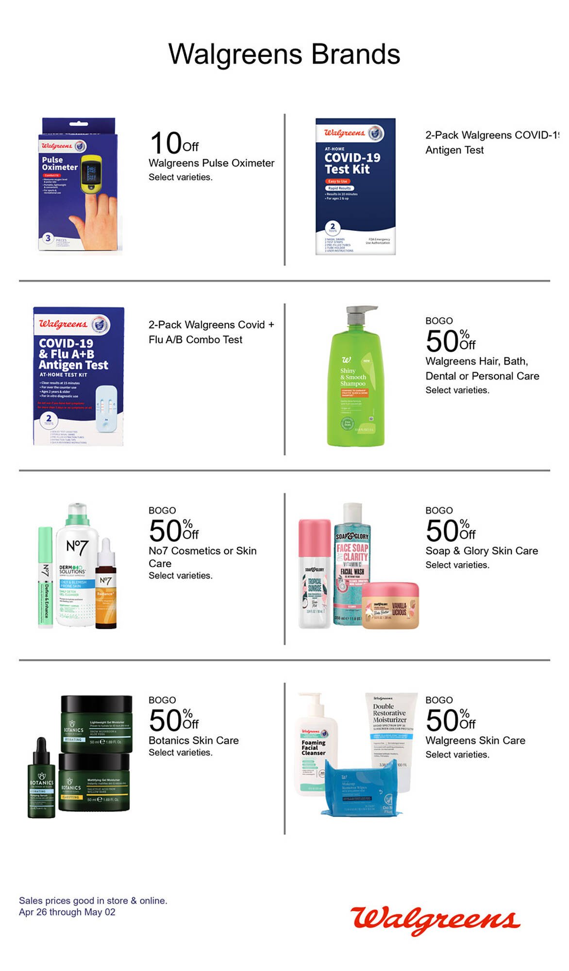 Walgreens weekly ad