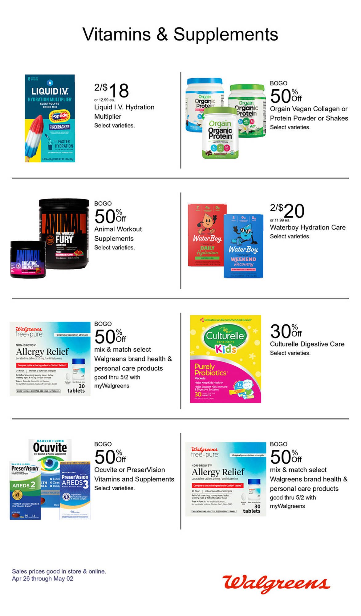 Walgreens weekly ad