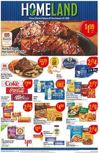 Homeland Market weekly ad