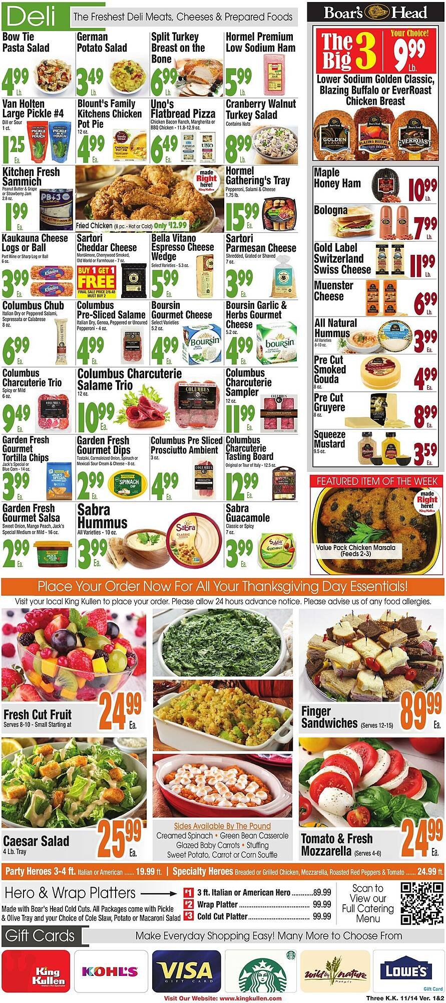King Kullen weekly ad