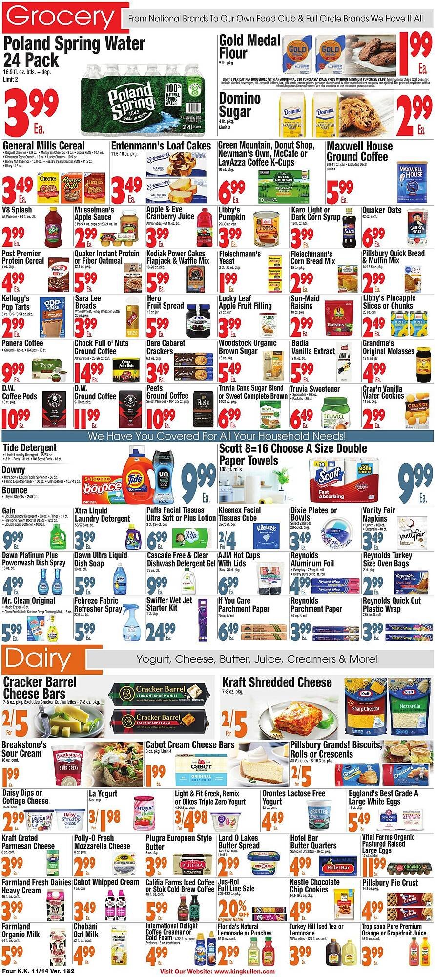 King Kullen weekly ad
