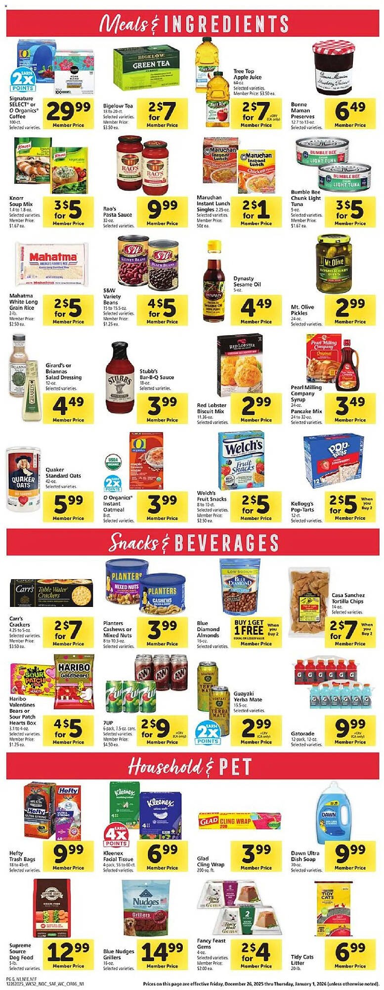 Safeway weekly ad