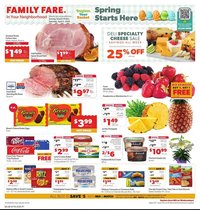 Family Fare weekly ad