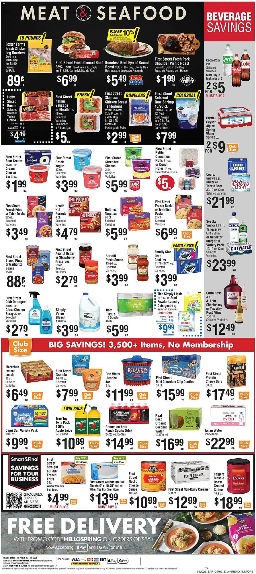 Smart &amp; Final weekly ad
