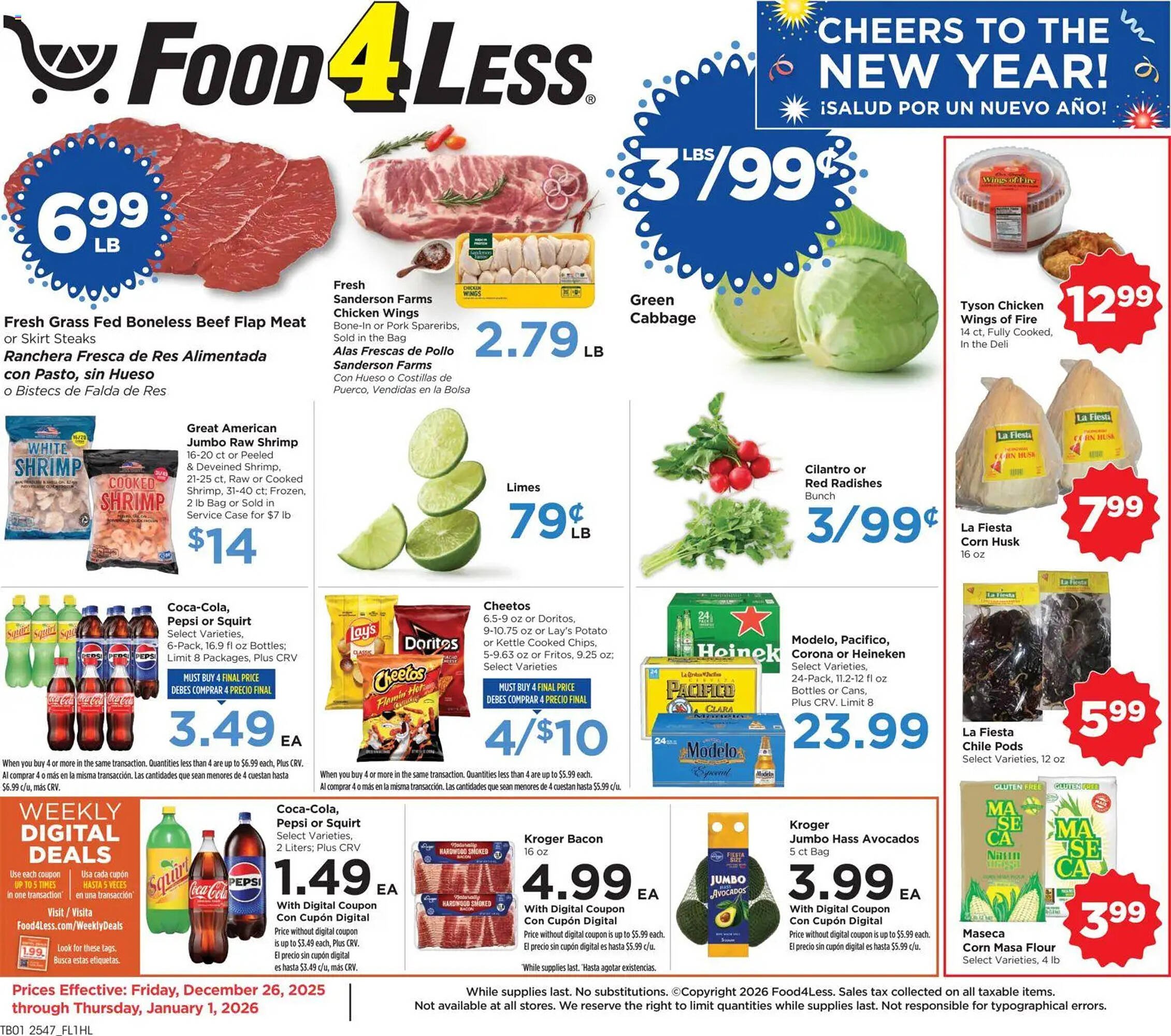 Food 4 Less weekly ad