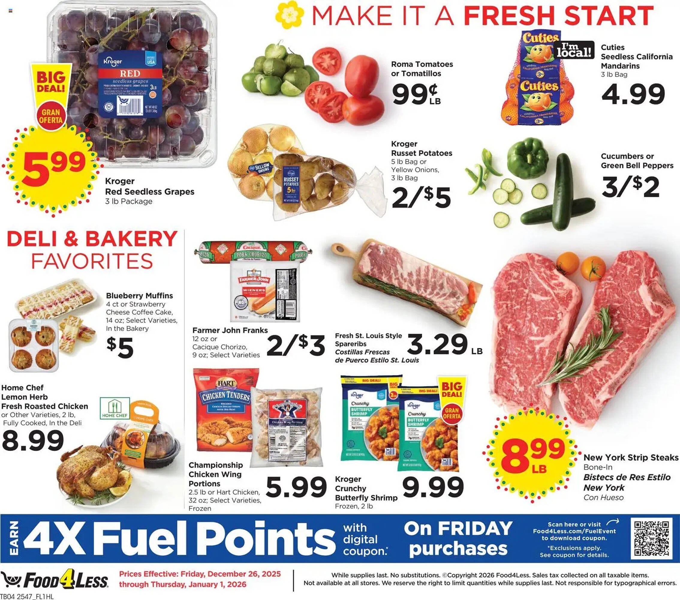 Food 4 Less weekly ad
