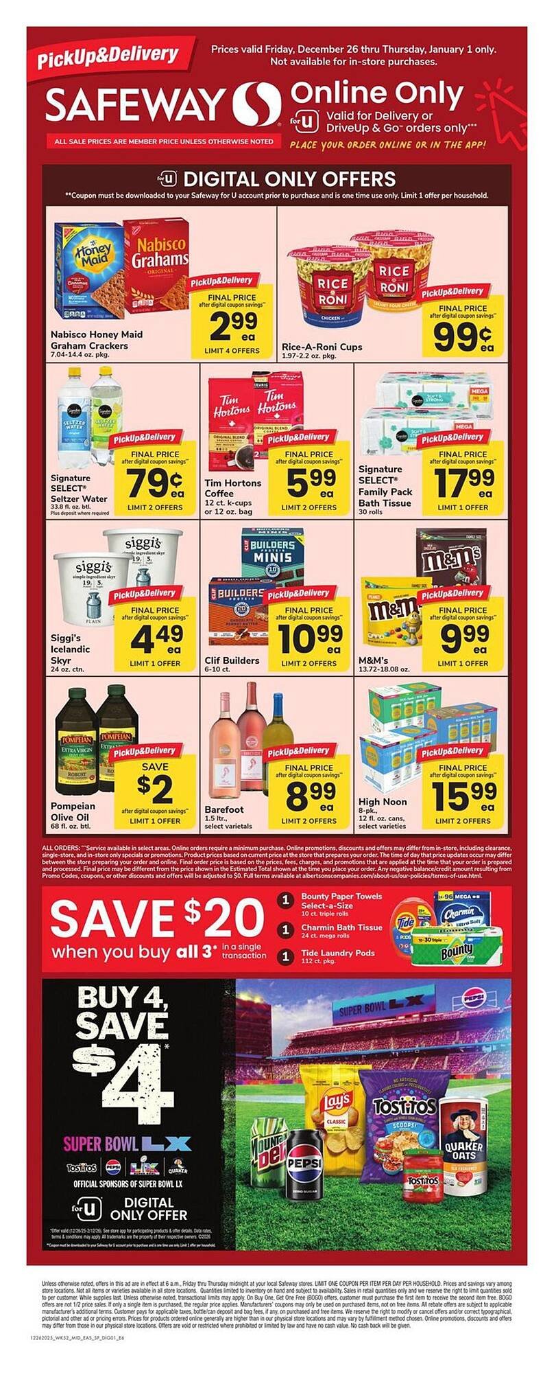Safeway weekly ad