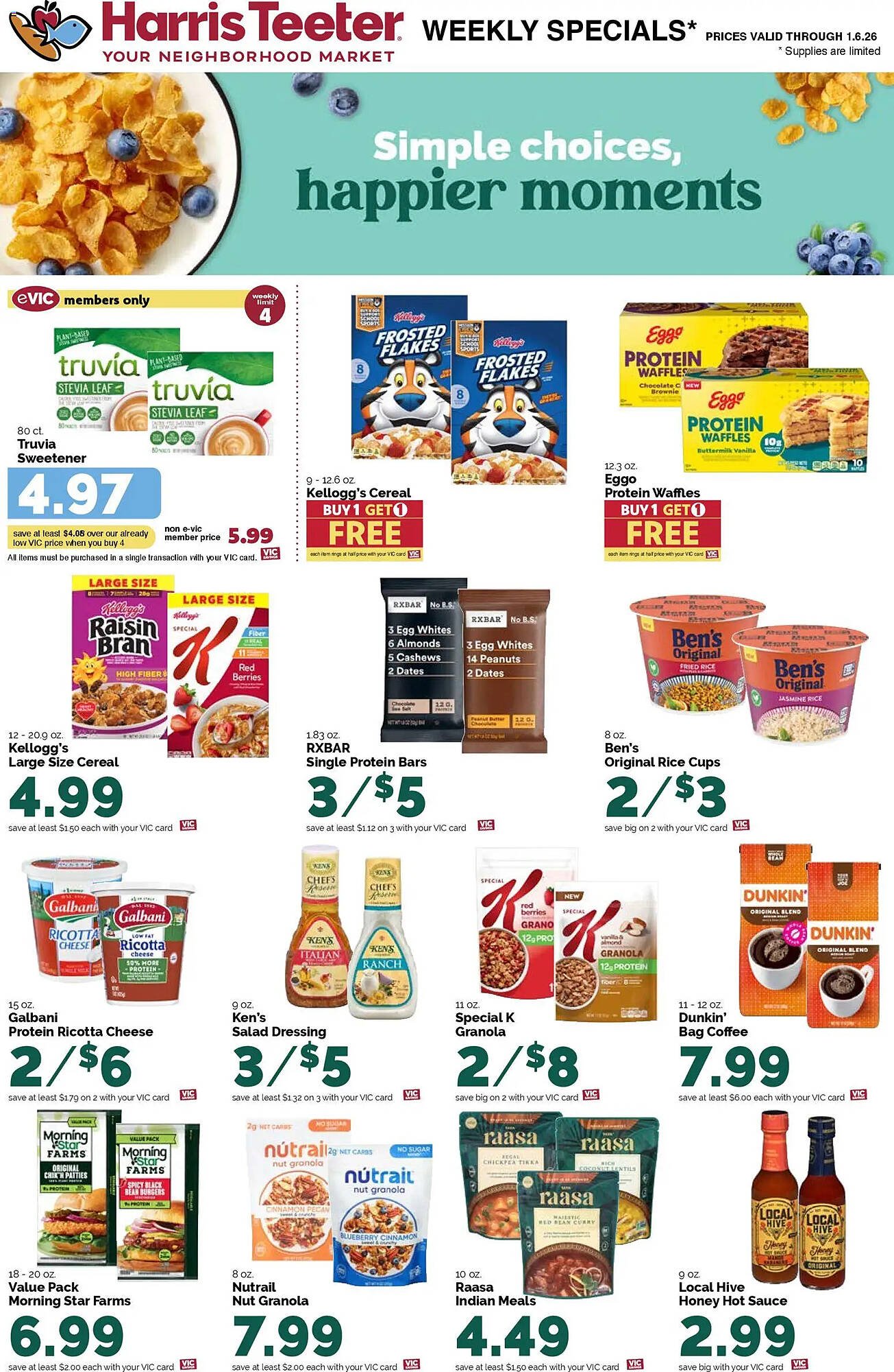 Harris Teeter weekly ad