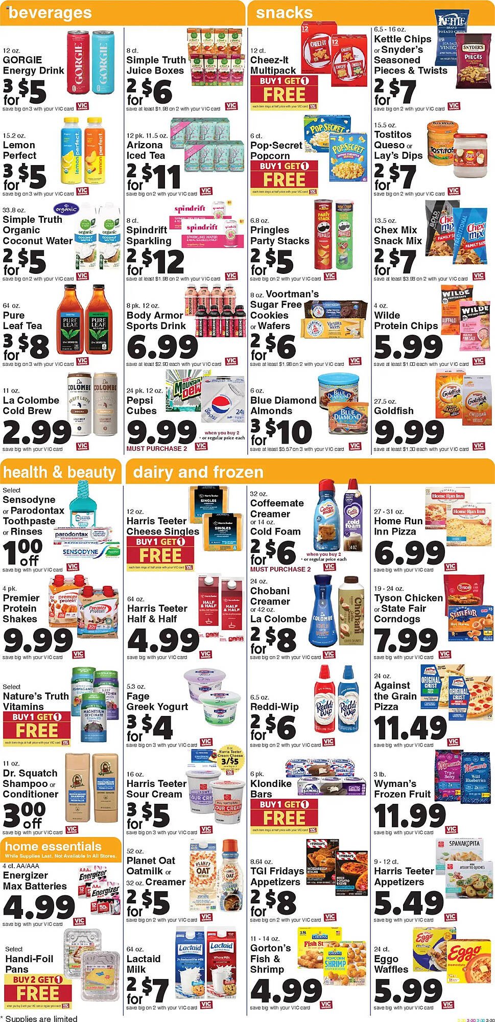 Harris Teeter weekly ad