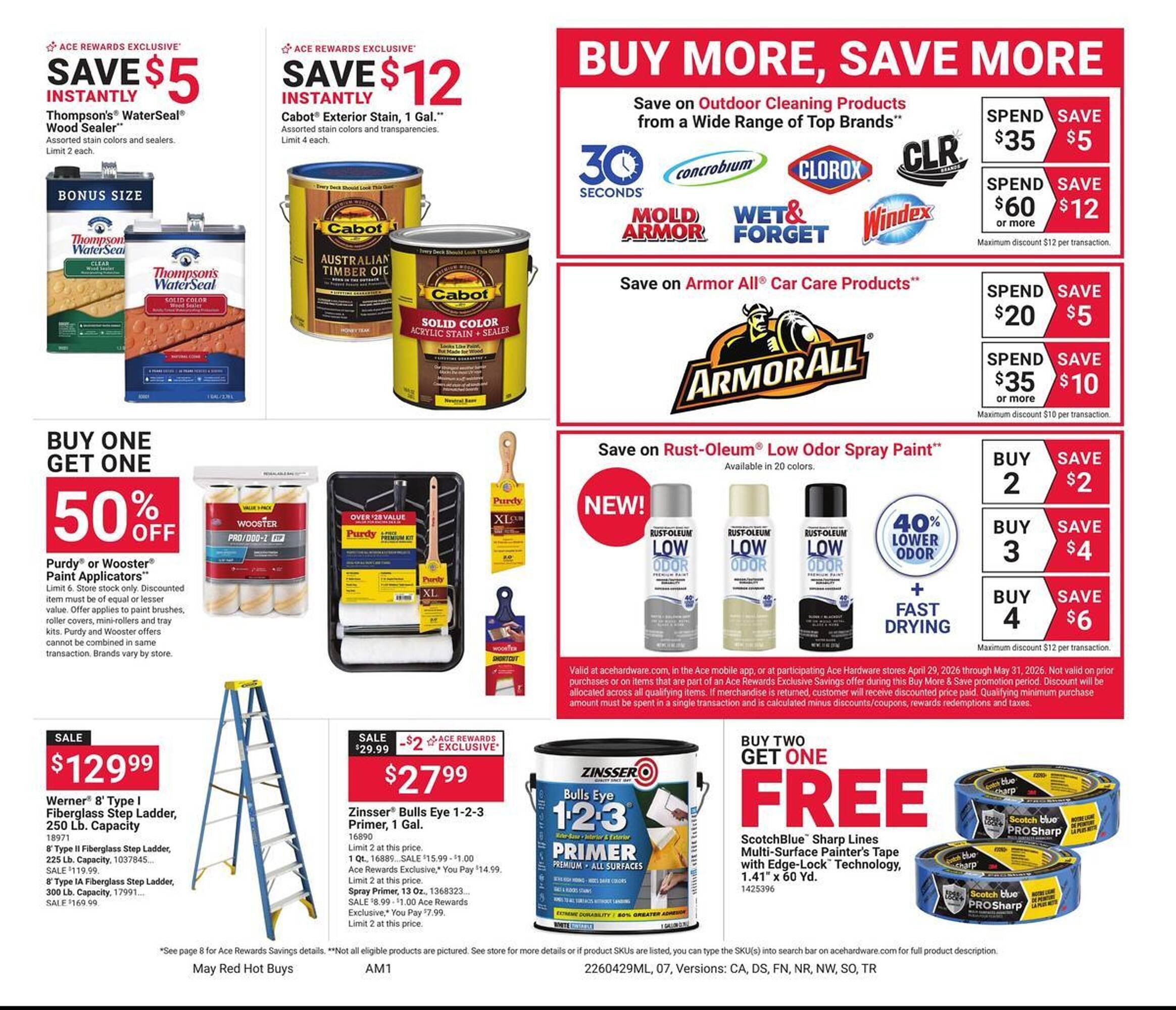 Ace Hardware flyer