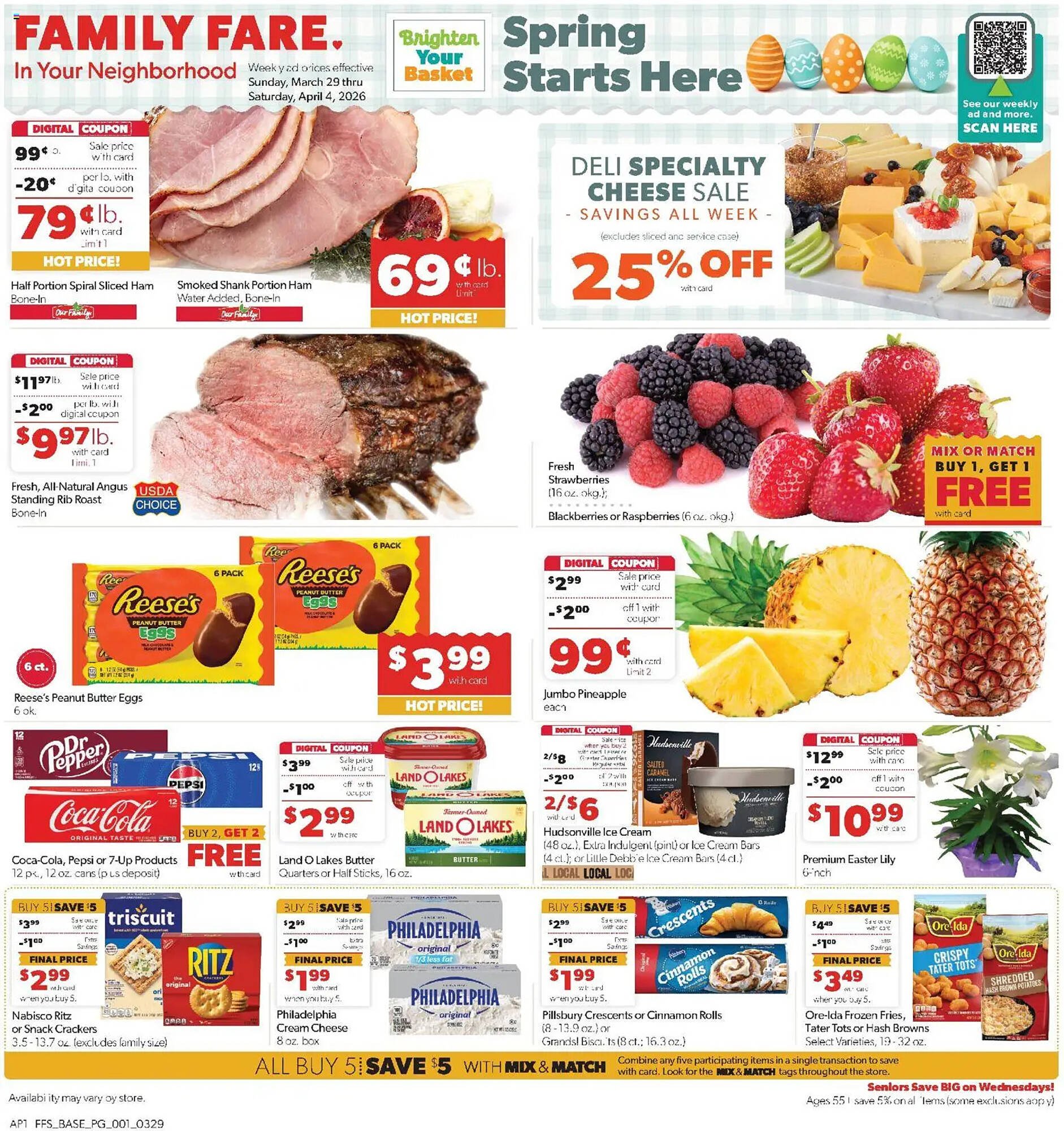 Family Fare weekly ad