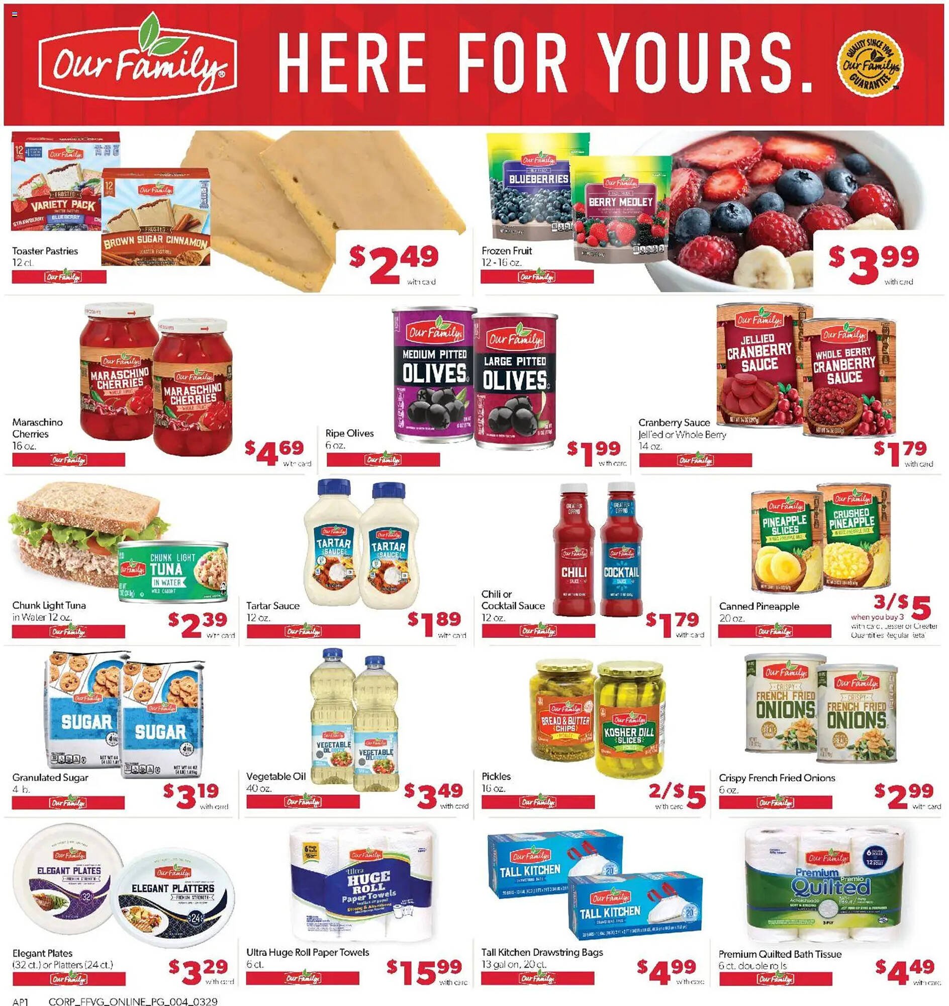 Family Fare weekly ad