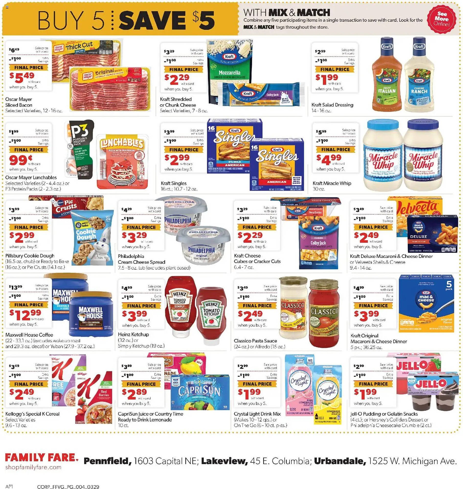 Family Fare weekly ad
