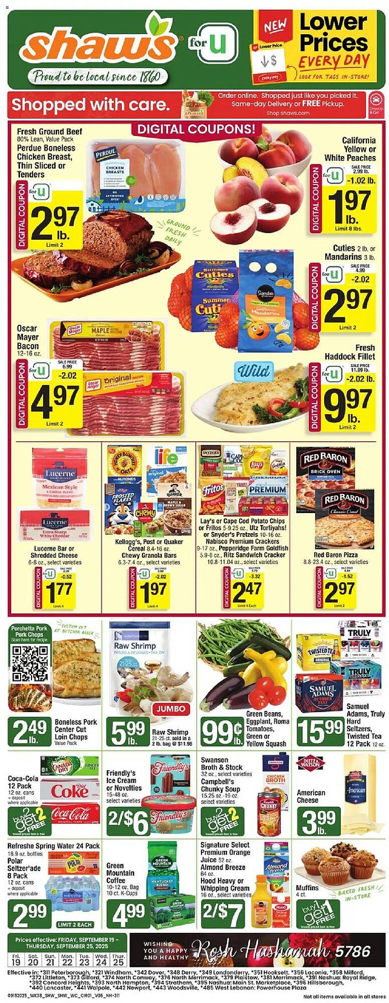 Shaw&#039;s flyer (2025-09-19 - 2025-09-25) | 1