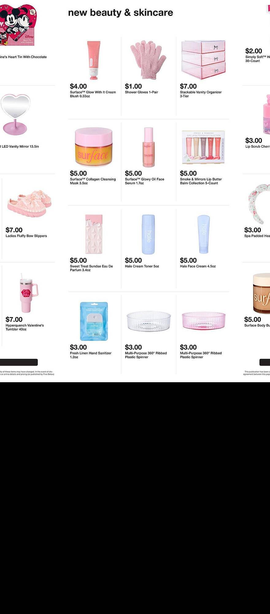 Five Below weekly ad