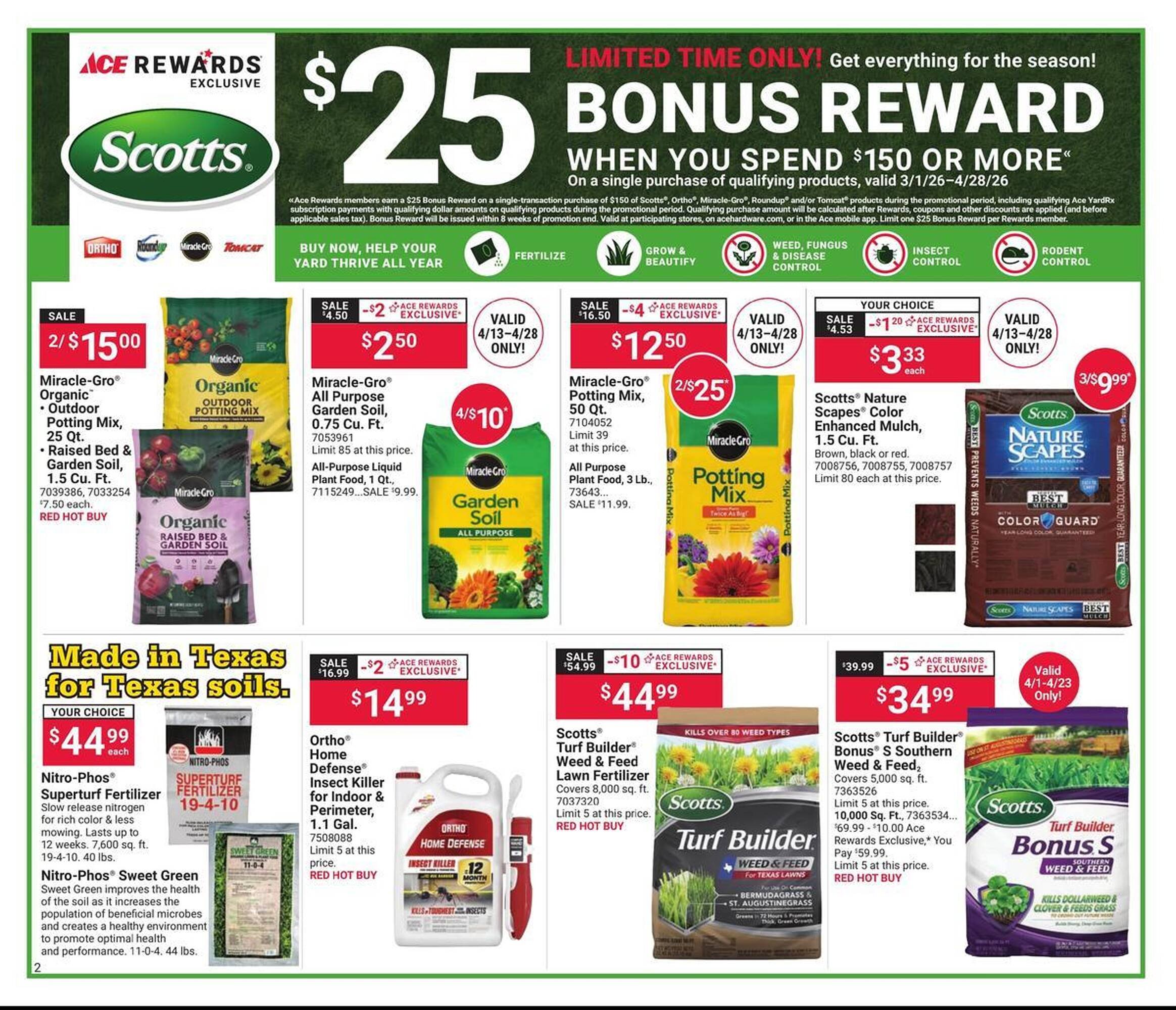 Ace Hardware flyer
