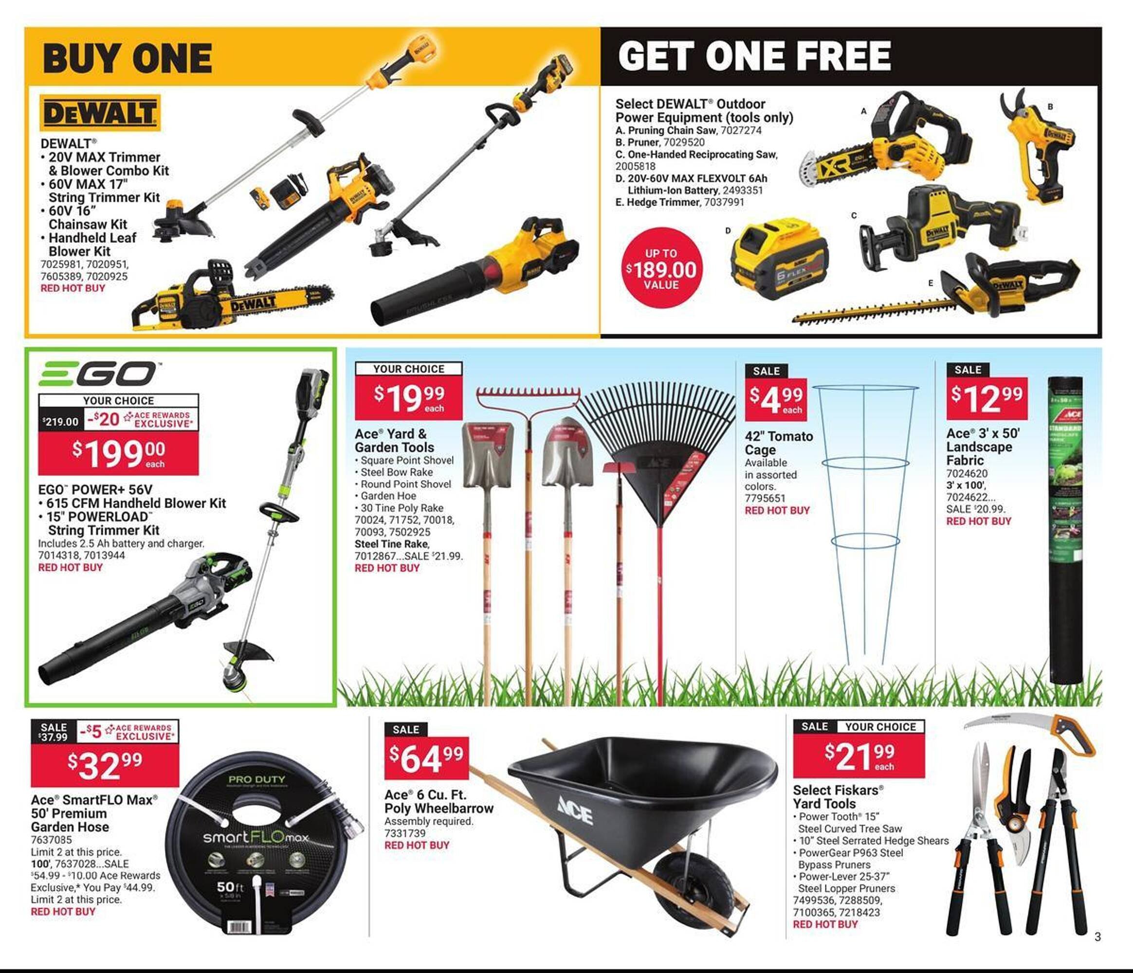Ace Hardware flyer