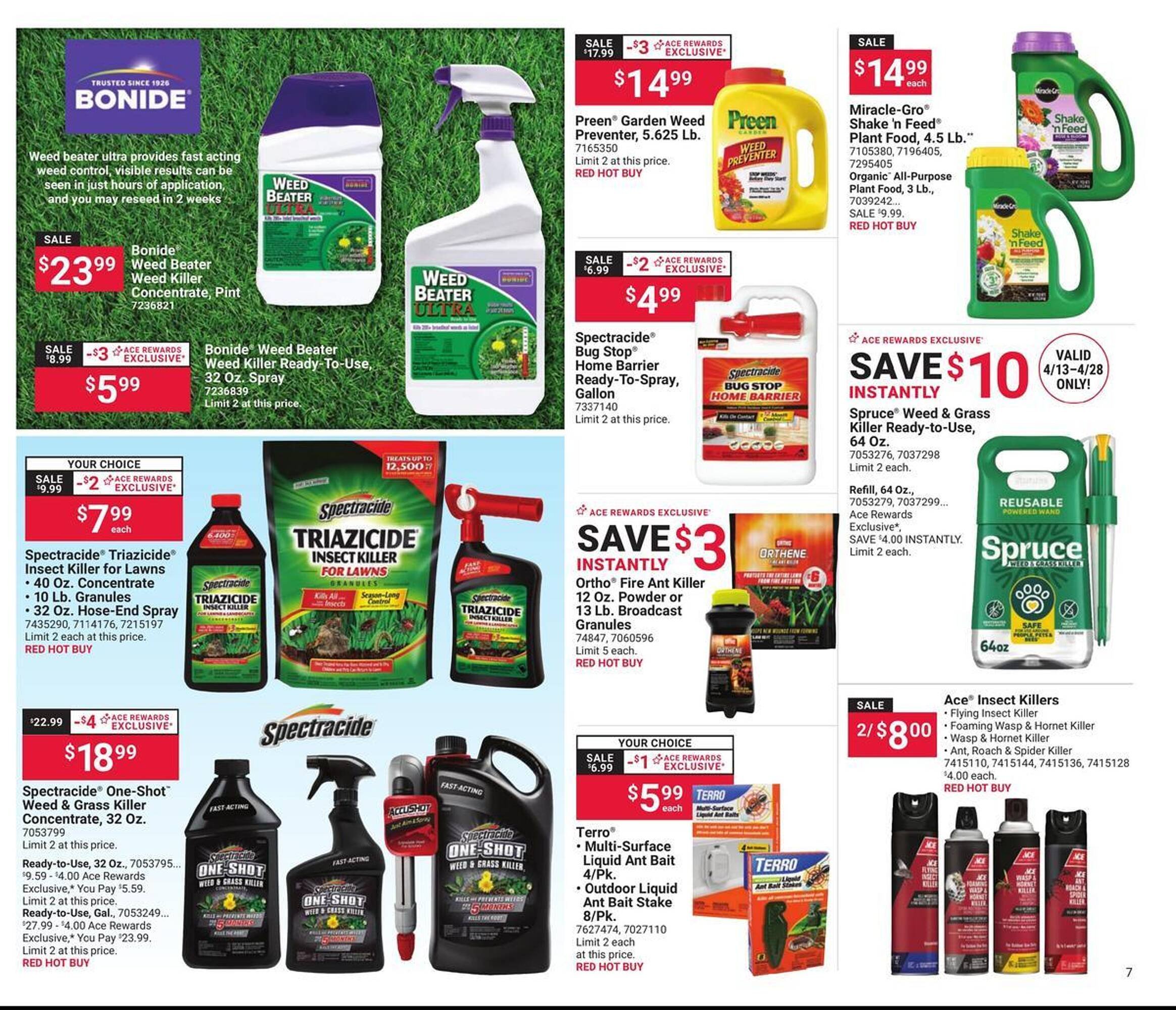 Ace Hardware flyer