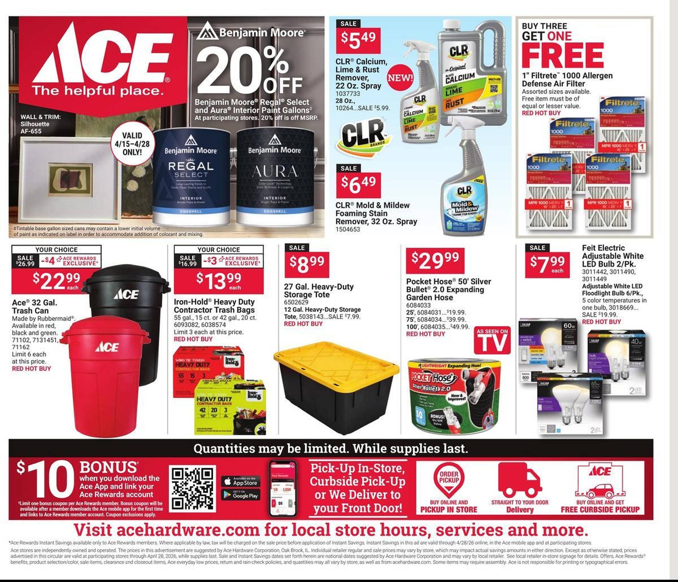 Ace Hardware flyer