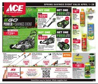 Ace Hardware flyer