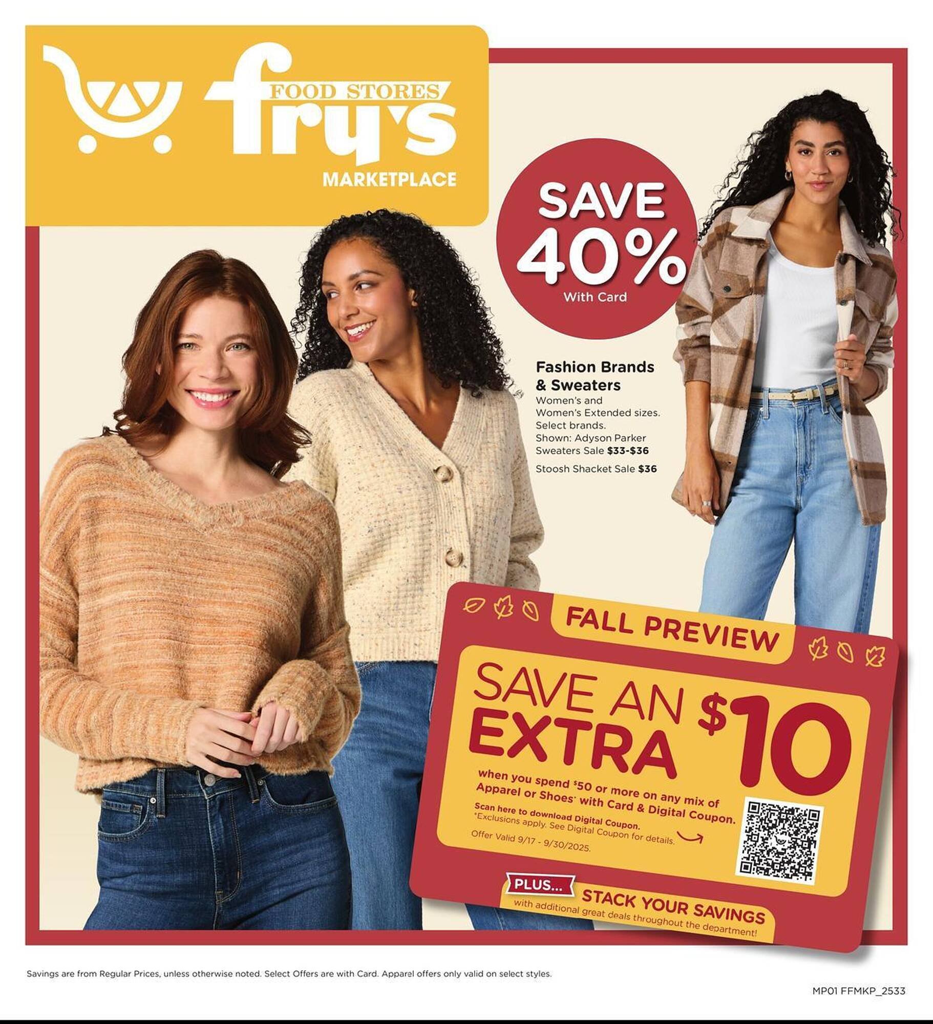 Fry&#039;s weekly ad (2025-09-17 - 2025-09-23) | 1