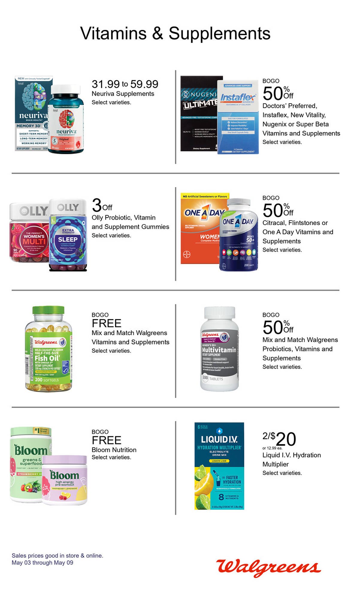 Walgreens weekly ad