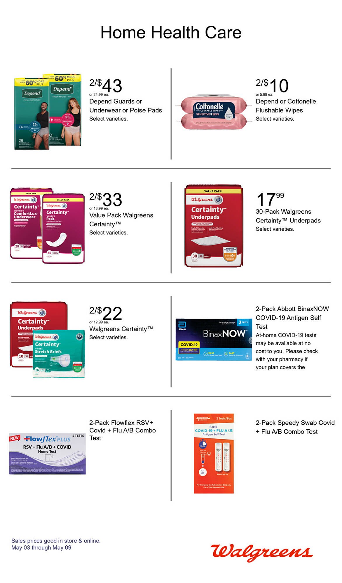 Walgreens weekly ad
