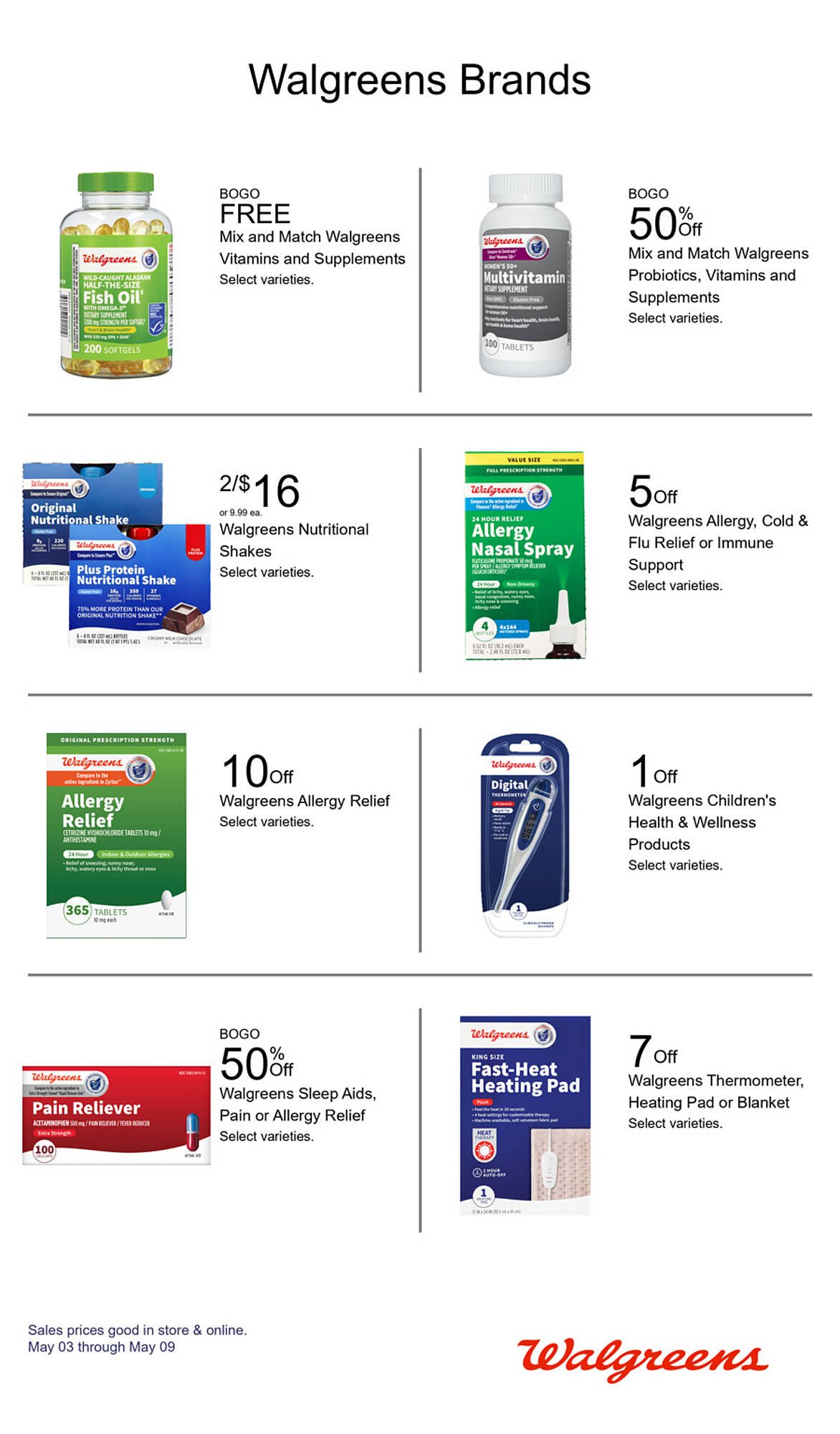 Walgreens weekly ad