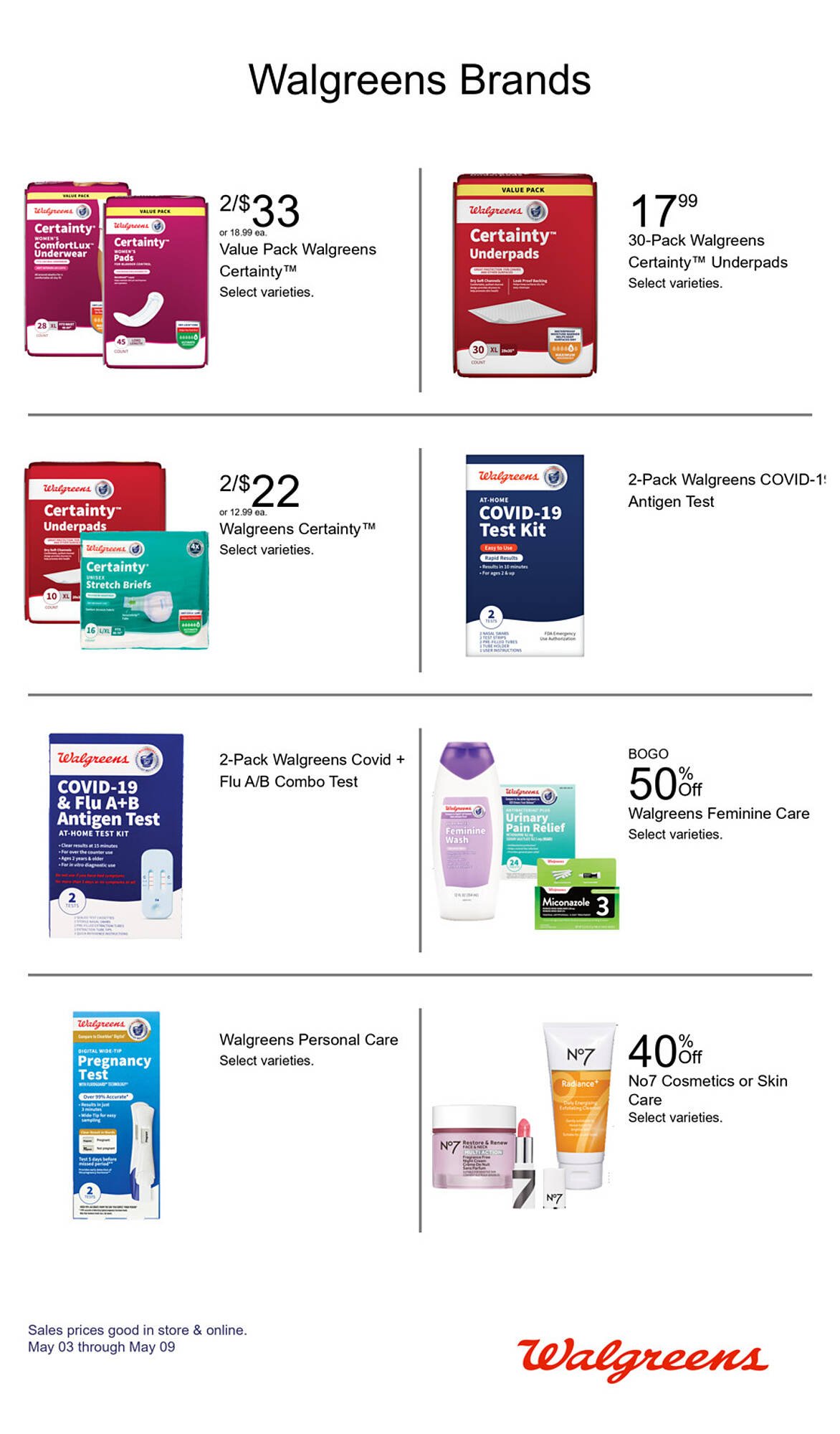 Walgreens weekly ad