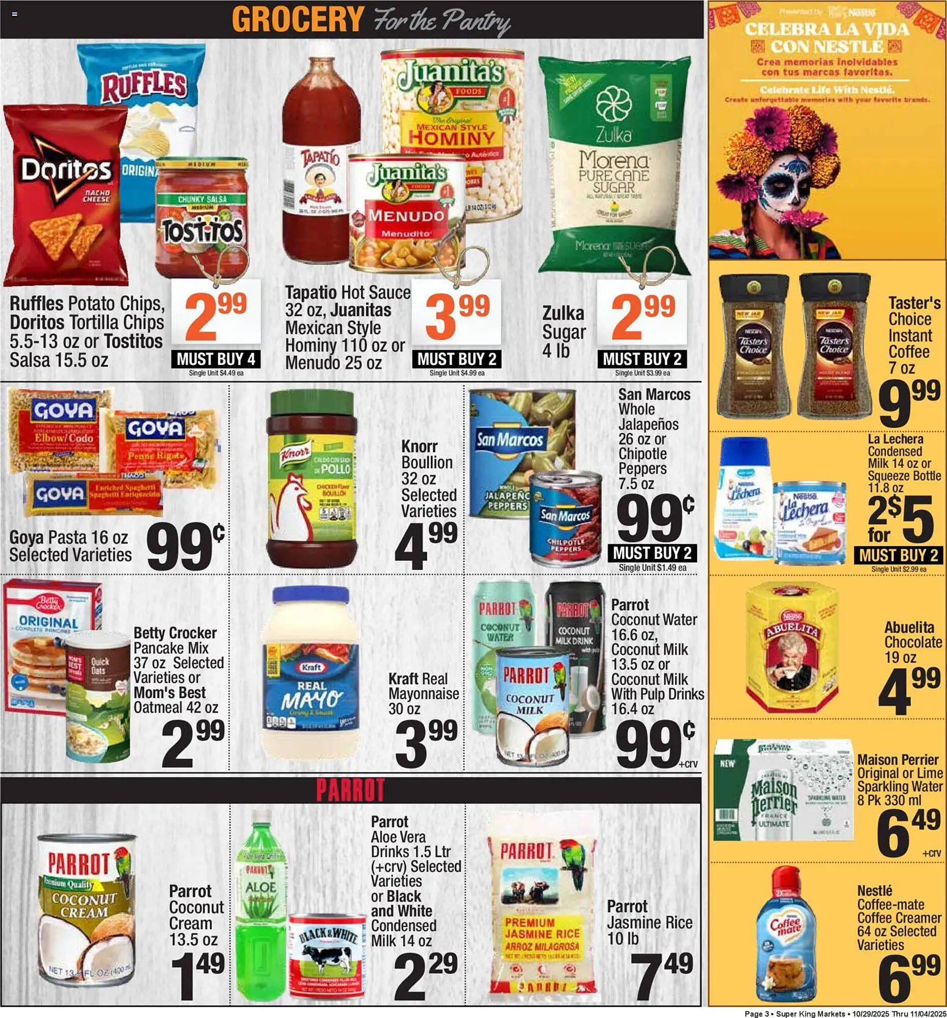Super King Markets weekly ad (2025-10-29 - 2025-11-04) | 3