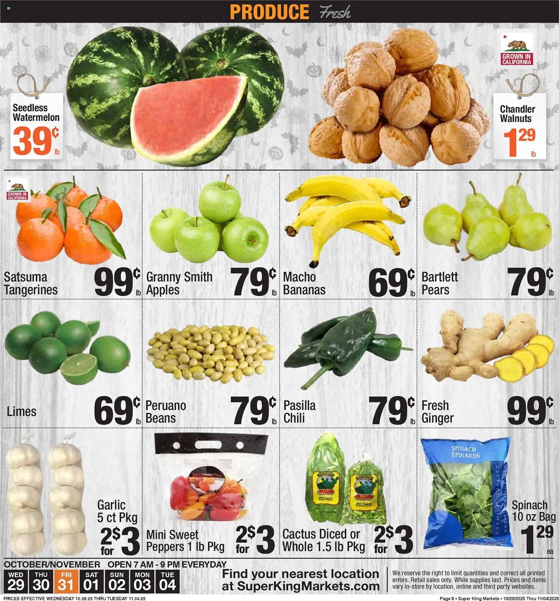 Super King Markets weekly ad (2025-10-29 - 2025-11-04) | 8