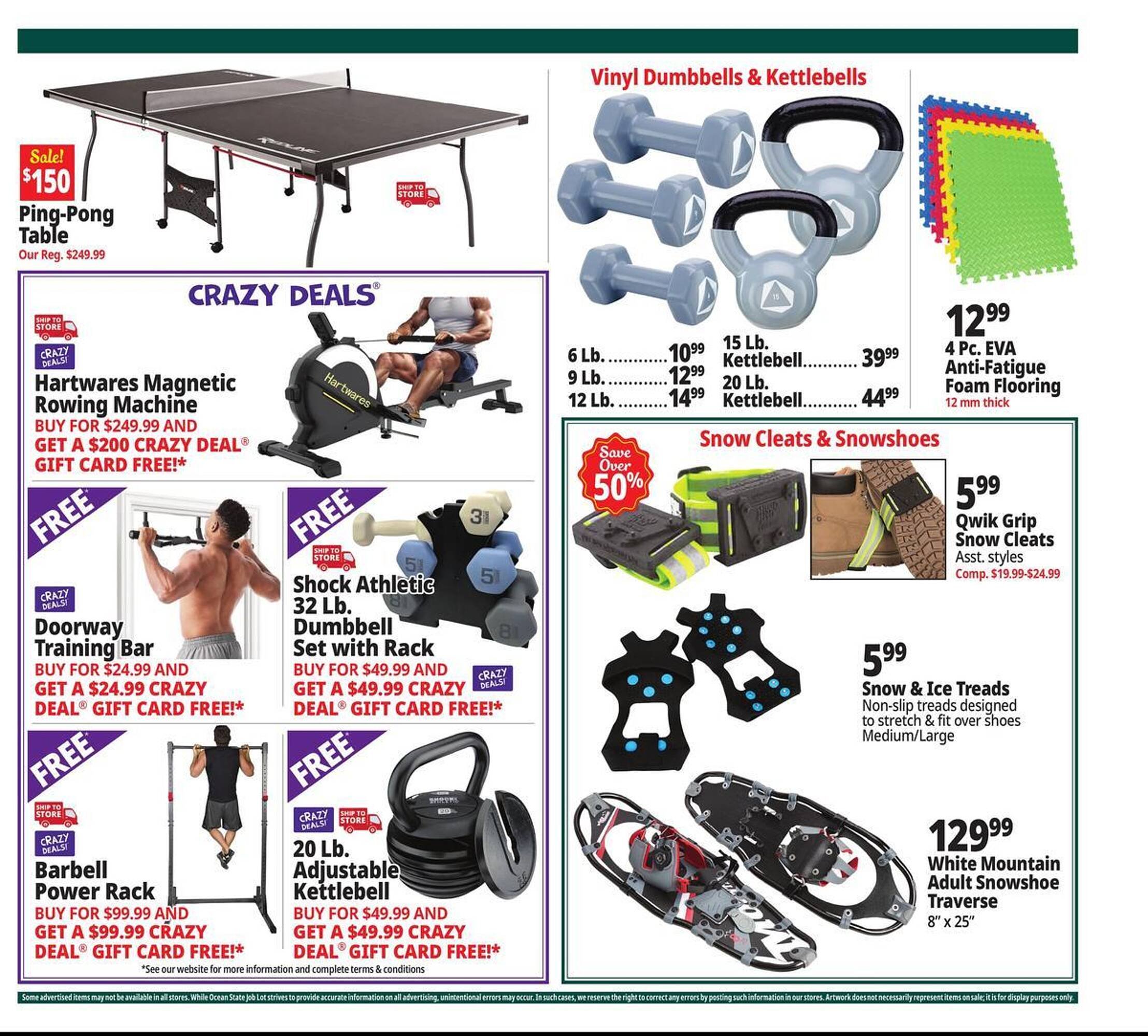 Ocean State Job Lot flyer