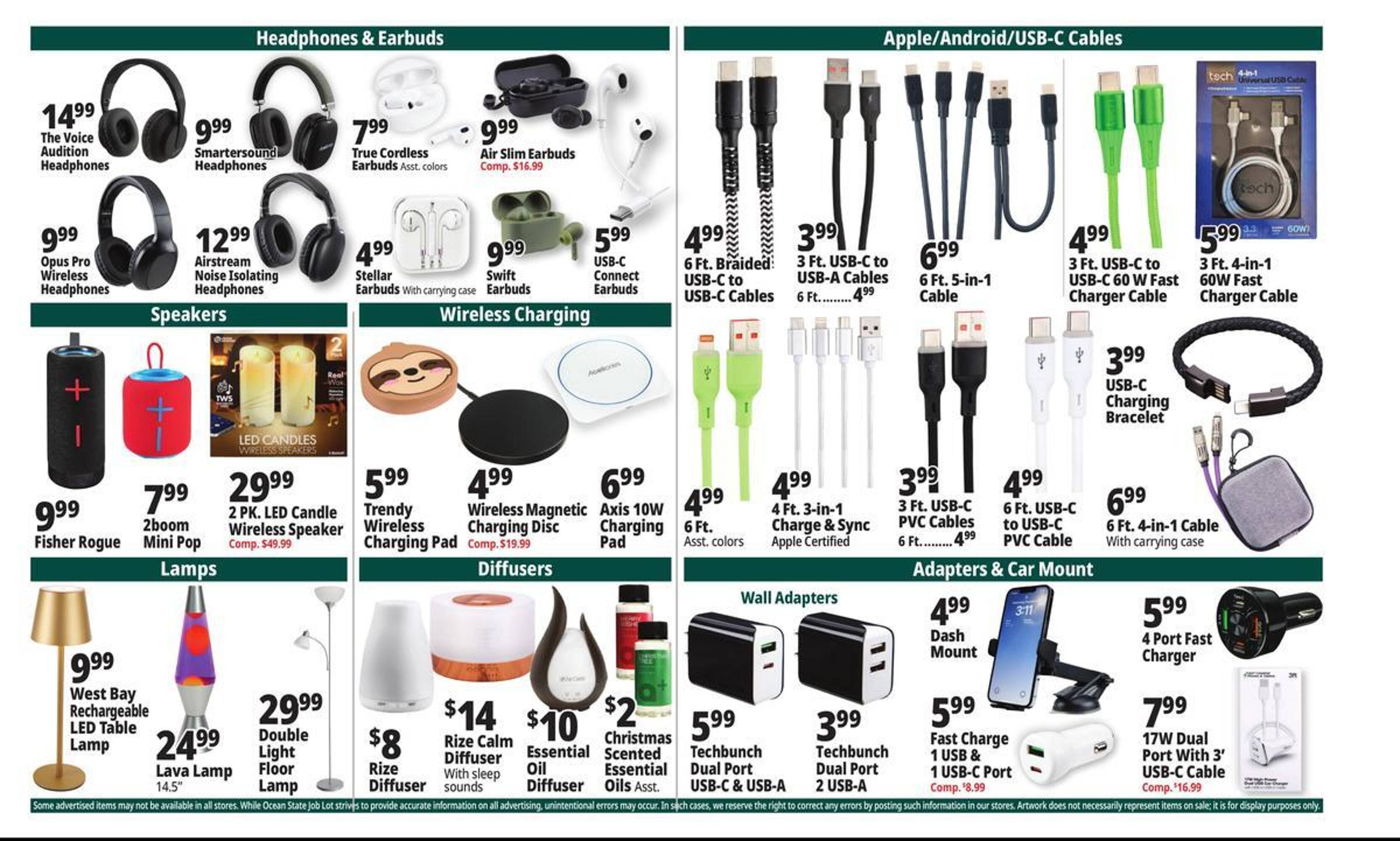 Ocean State Job Lot flyer