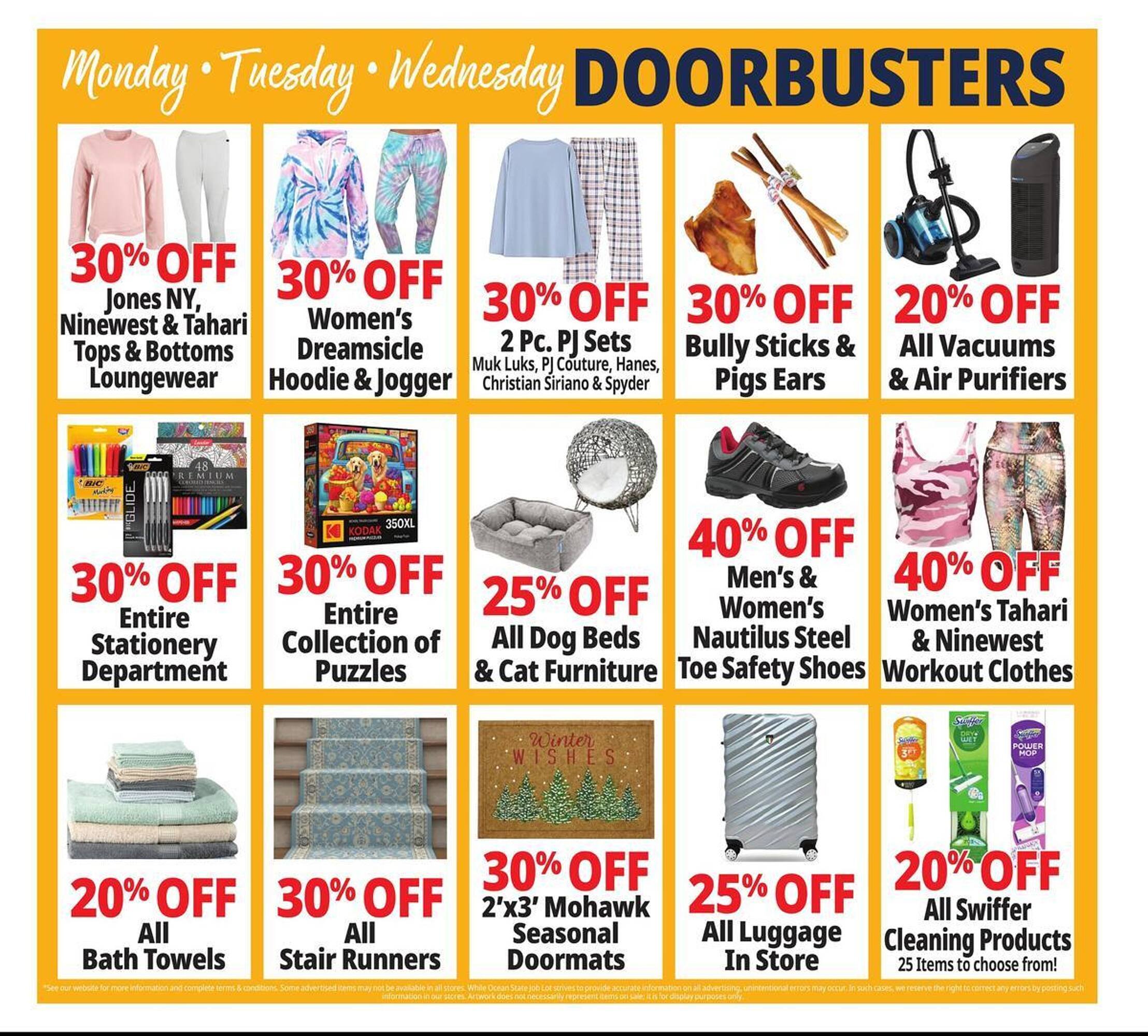 Ocean State Job Lot flyer