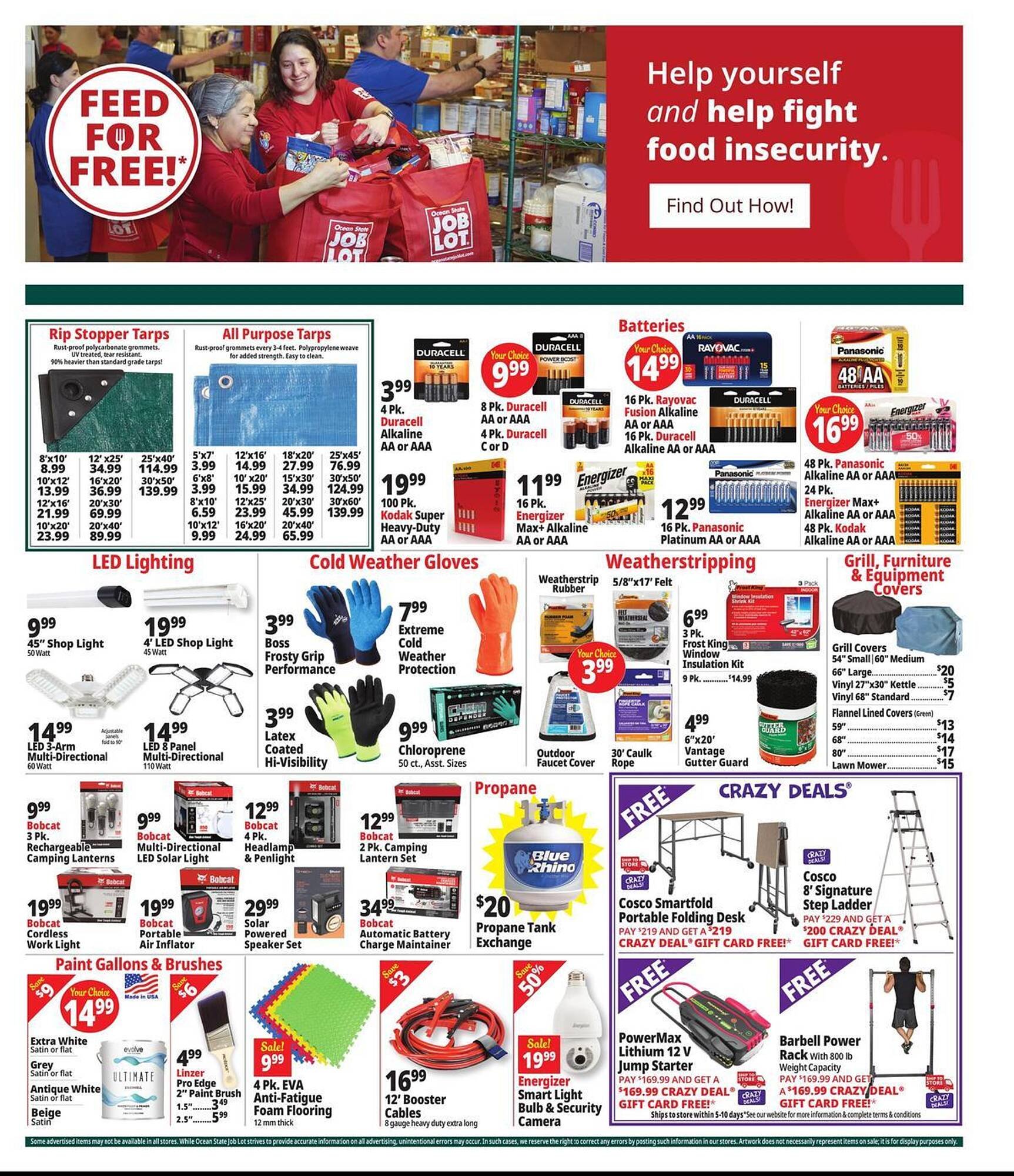 Ocean State Job Lot flyer