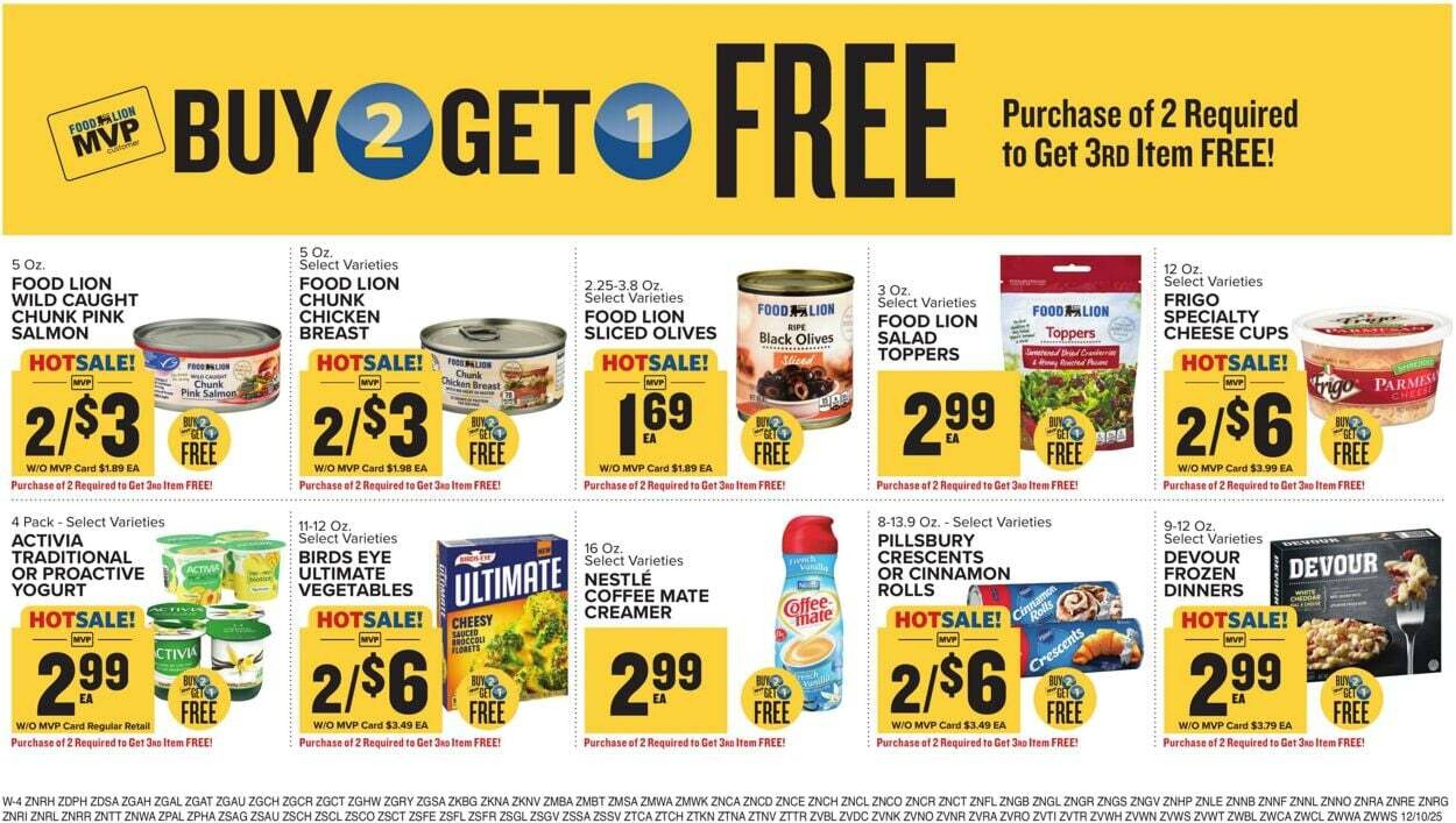 Food Lion weekly ad