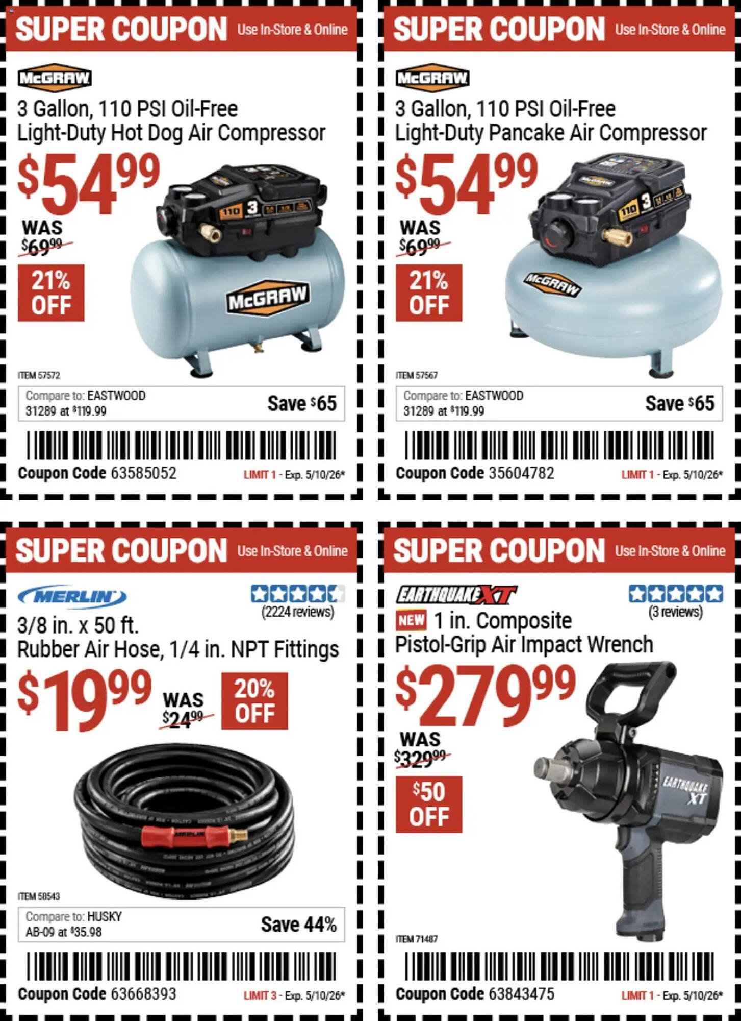 Harbor Freight Tools weekly ad
