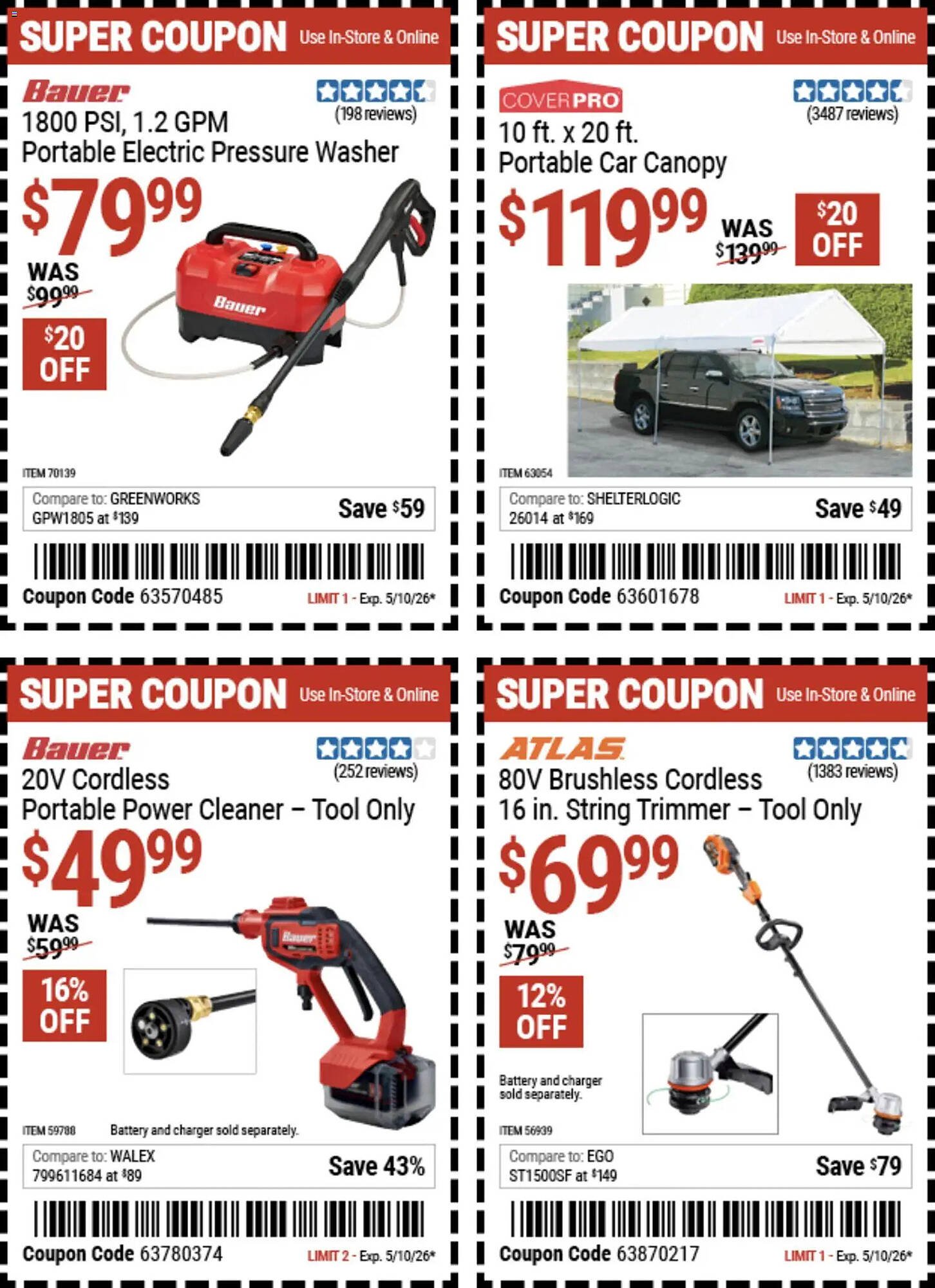 Harbor Freight Tools weekly ad