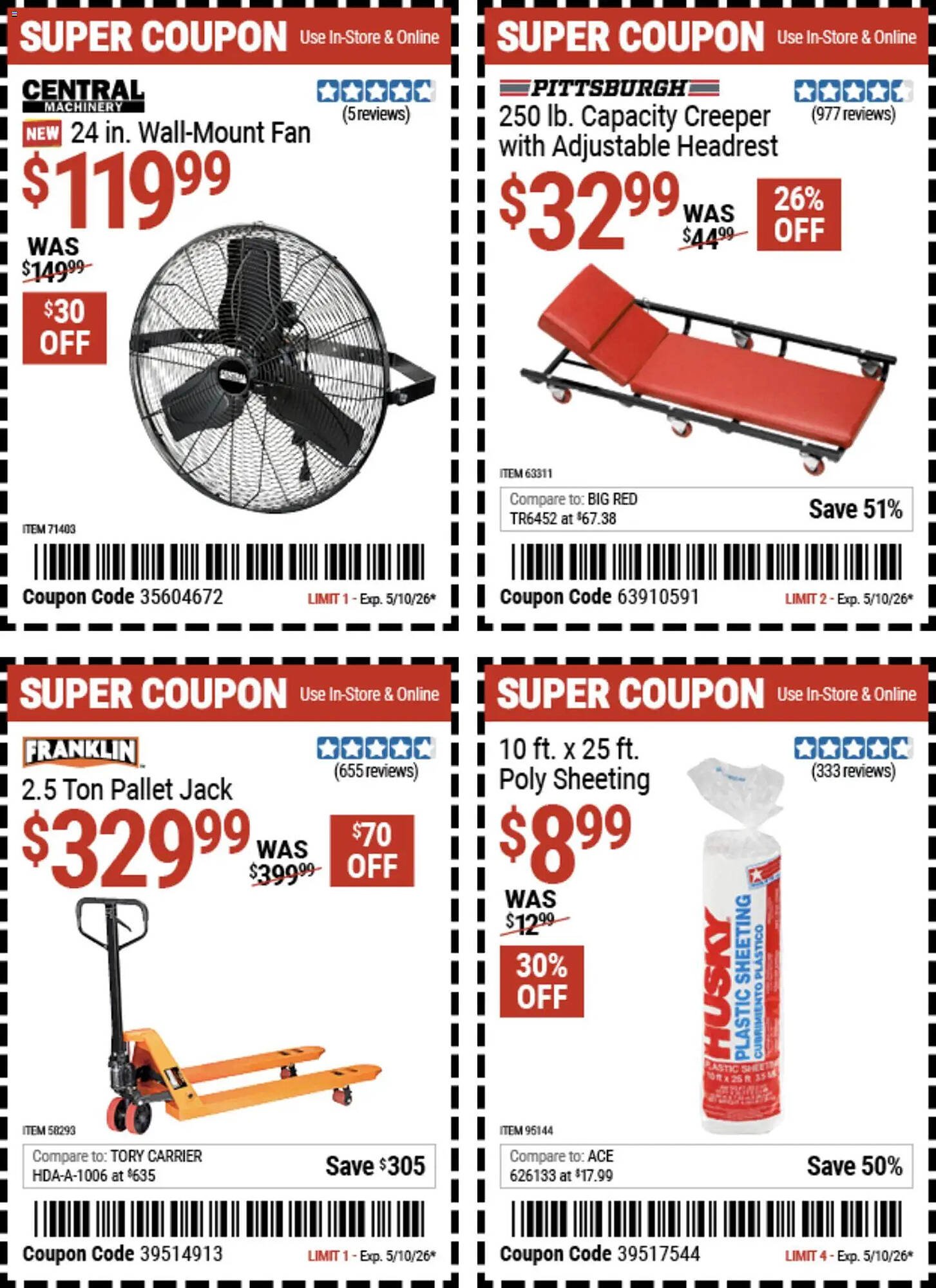 Harbor Freight Tools weekly ad