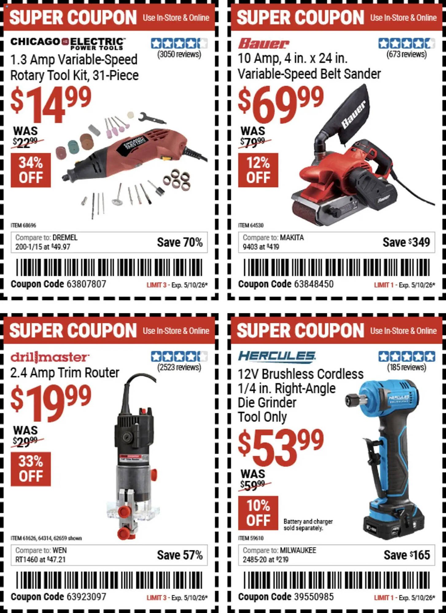 Harbor Freight Tools weekly ad