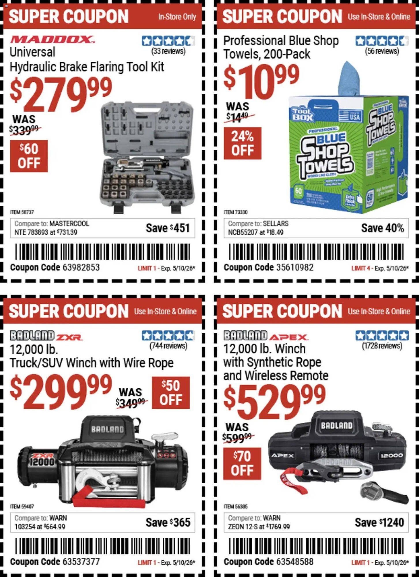Harbor Freight Tools weekly ad