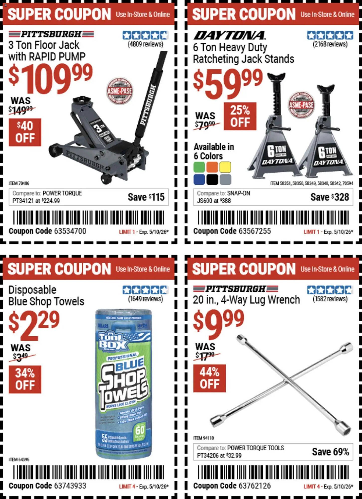 Harbor Freight Tools weekly ad