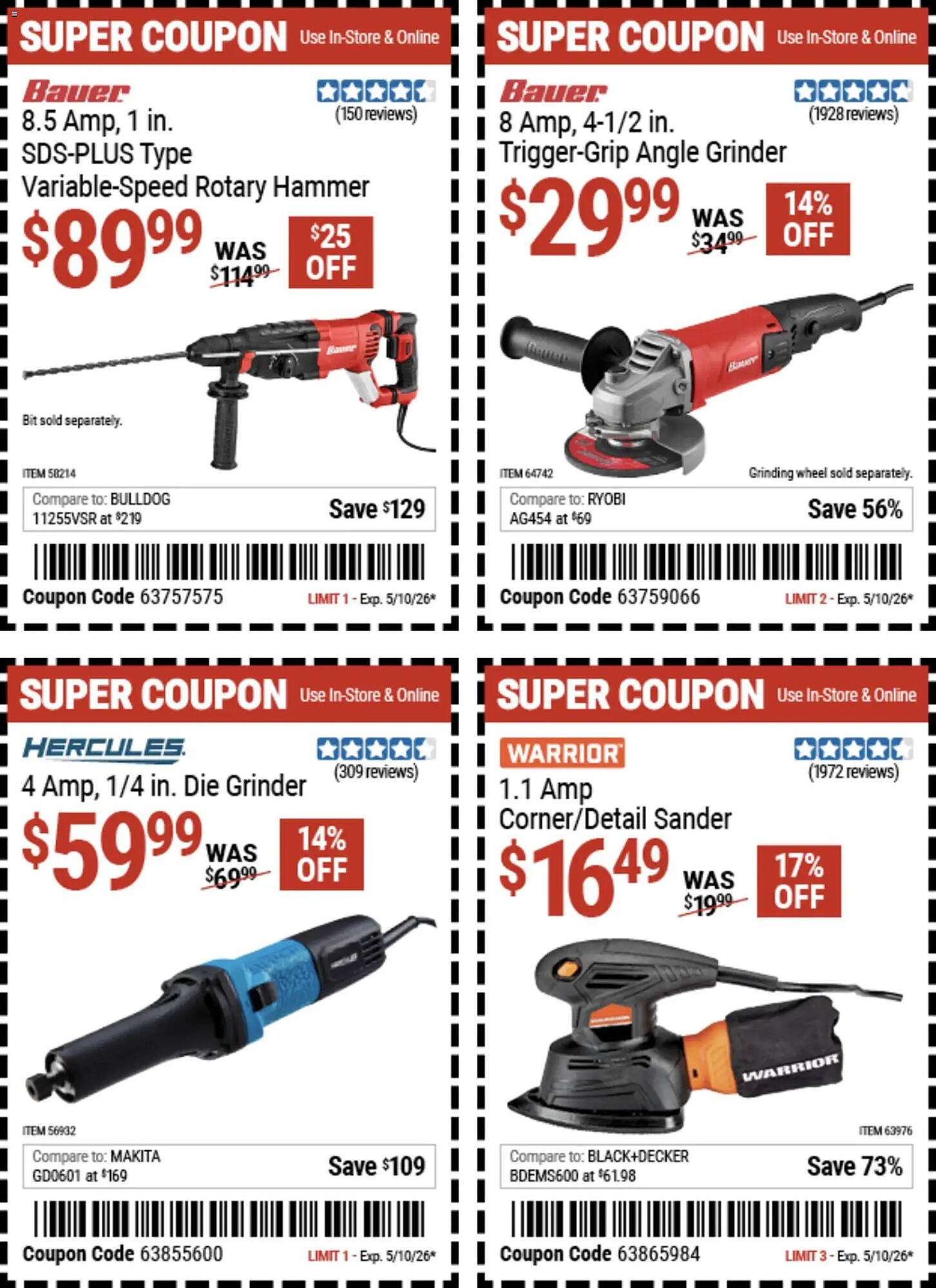 Harbor Freight Tools weekly ad