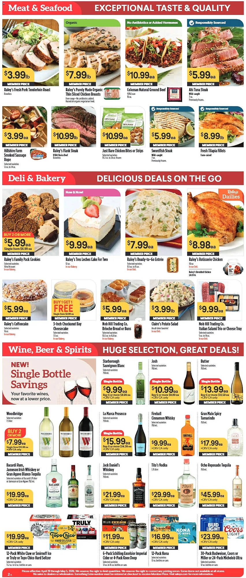 Raley's weekly ad