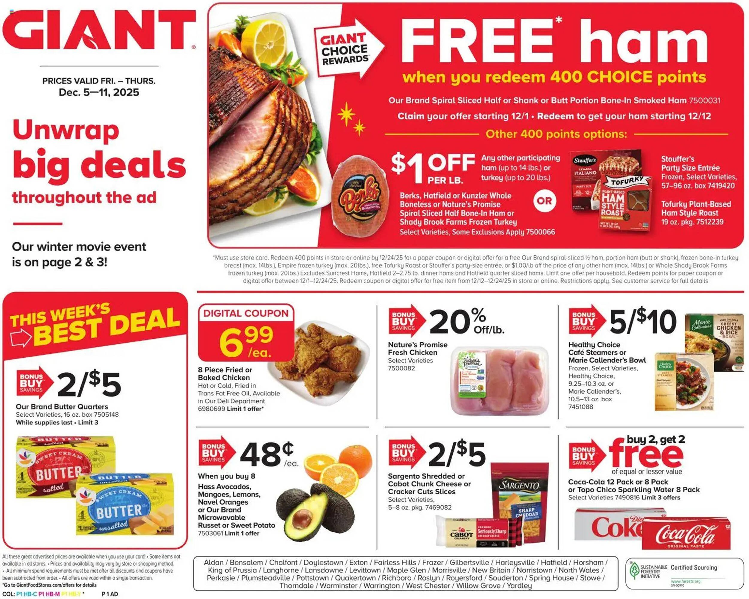 GIANT weekly ad