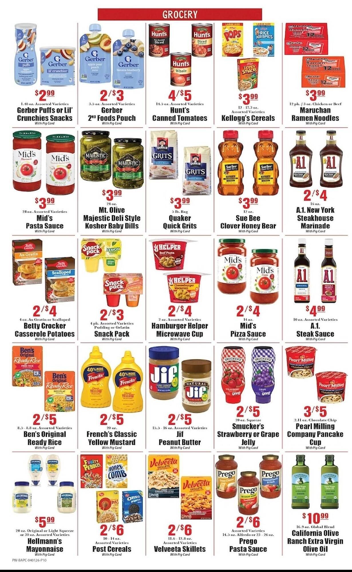 Piggly Wiggly weekly ad