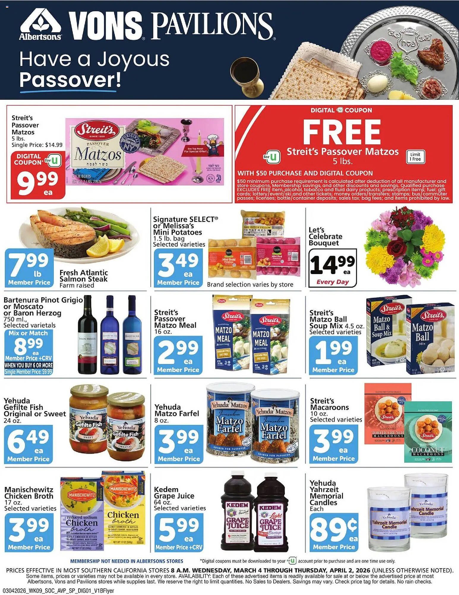 Vons weekly ad