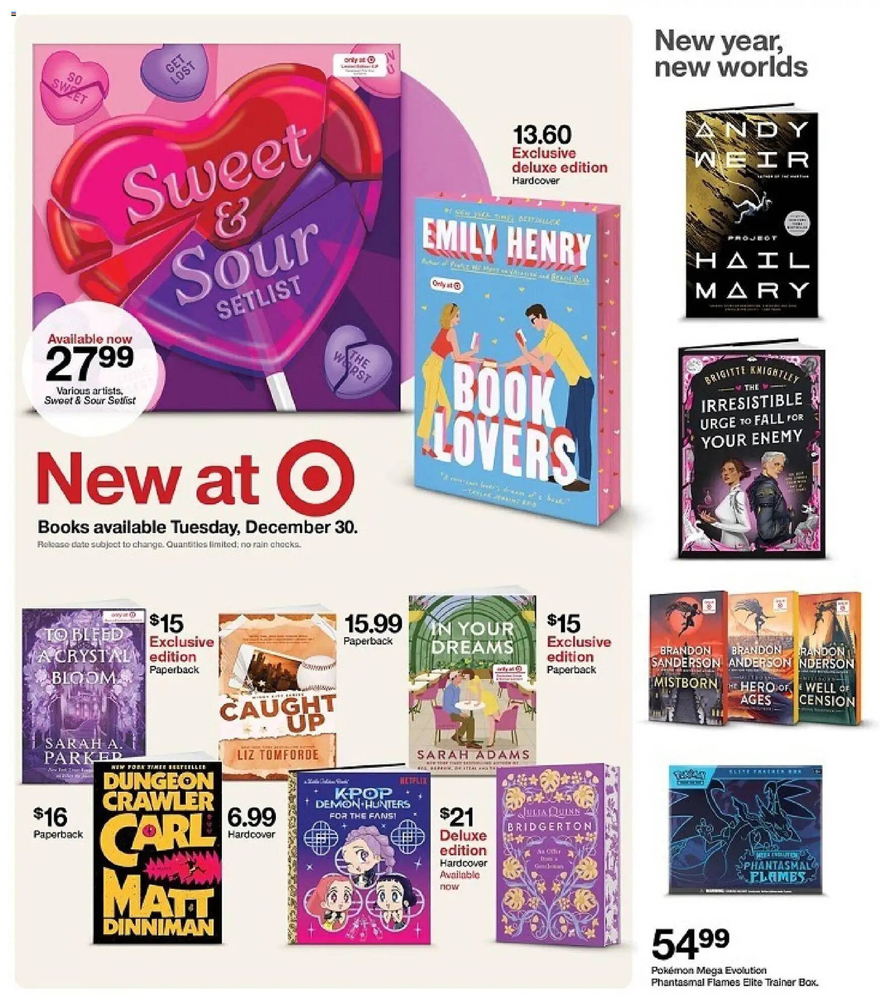 Target weekly ad