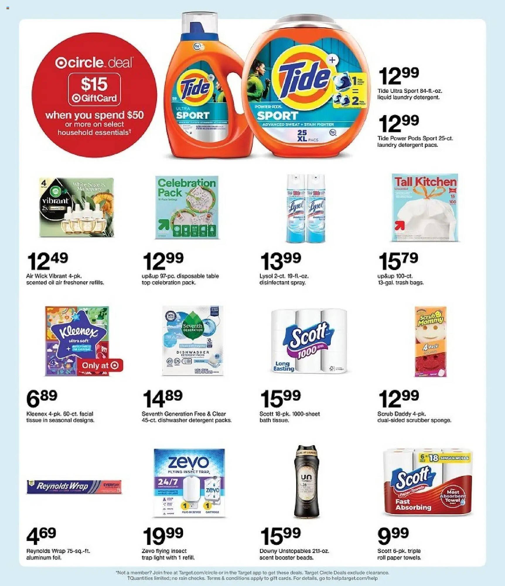 Target weekly ad