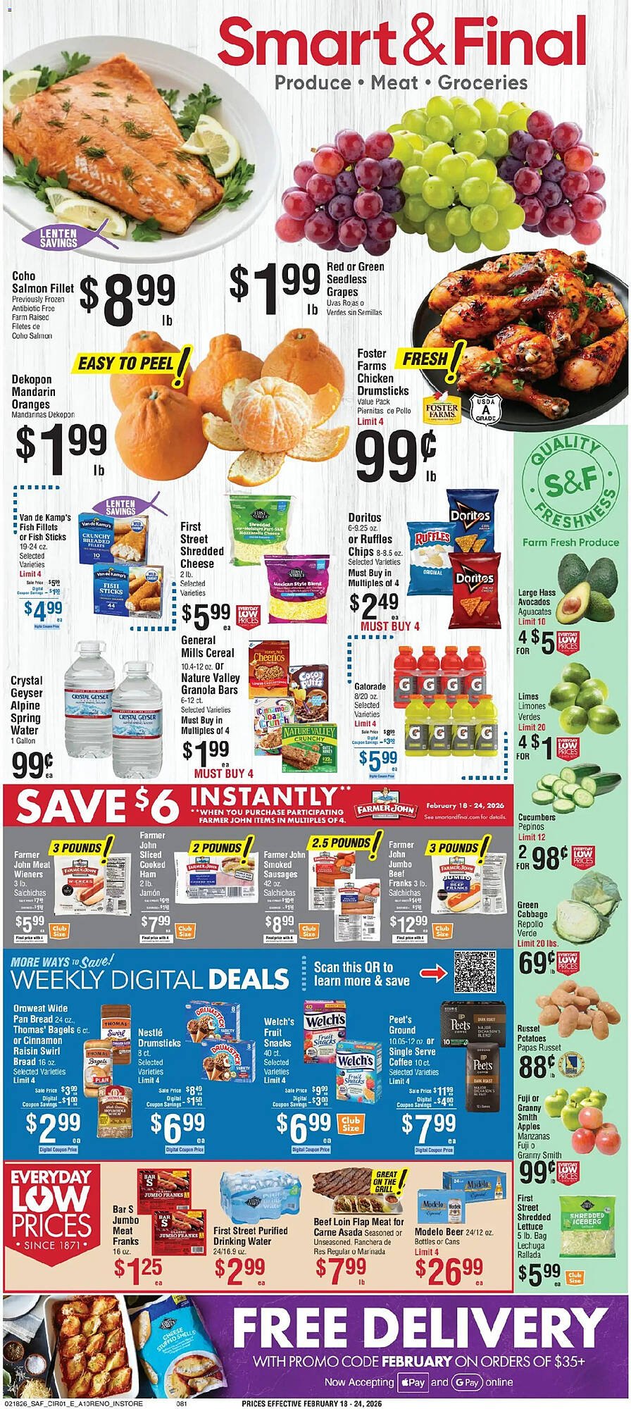 Smart &amp; Final weekly ad